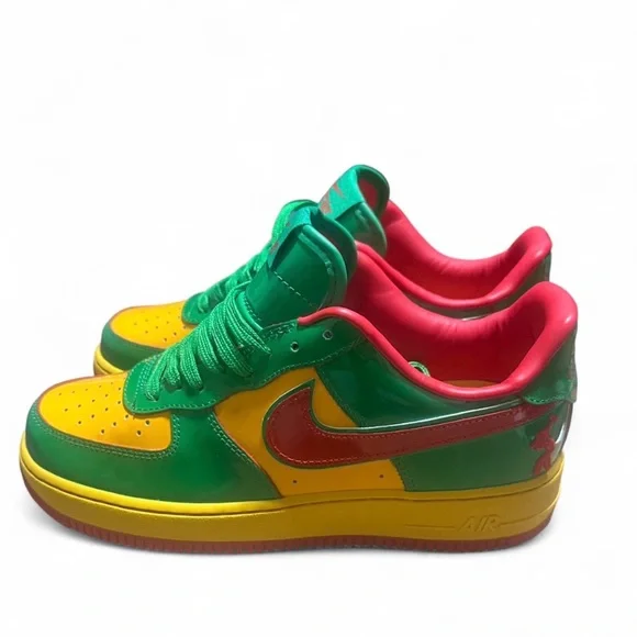 Nike Air Force 1 Low Lil Yachty Concrete Boys Lucky Green size 8 #NoBox